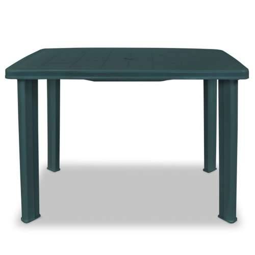 Vrtni stol od plastike zeleni 101 x 68 x 72 cm Cijena