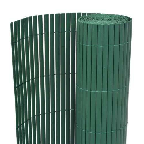 Ograda za vrt s obje strane PVC 150x500 cm Zelena Cijena