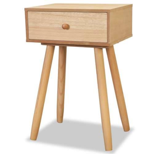 Noćni Ormarići 2 kom Masivna Borovina 40x30x61 cm Smeđi - Smeđa 2 Cijena