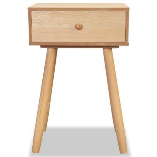 Noćni Ormarići 2 kom Masivna Borovina 40x30x61 cm Smeđi - Smeđa 2 Cijena