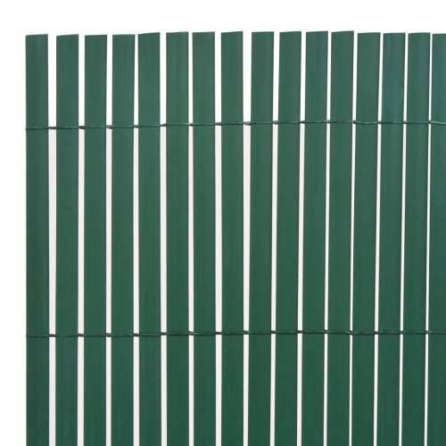 Ograda za vrt s obje strane Zelena 1,5x3 m PVC Cijena