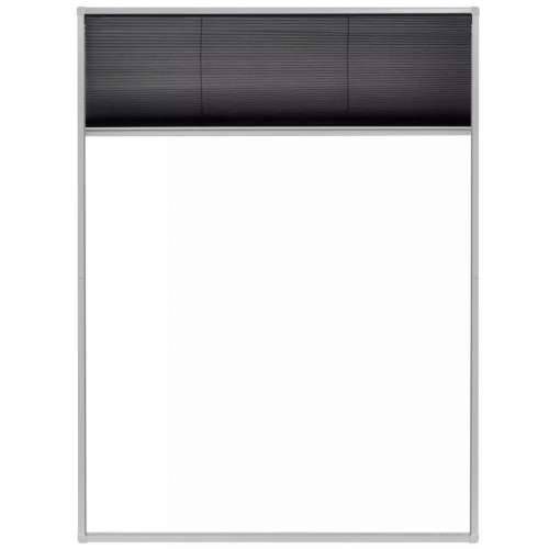 Plisirani Komarica za prozor Aluminijski 60x80 cm  - Bijela 60 x 80 cm Cijena