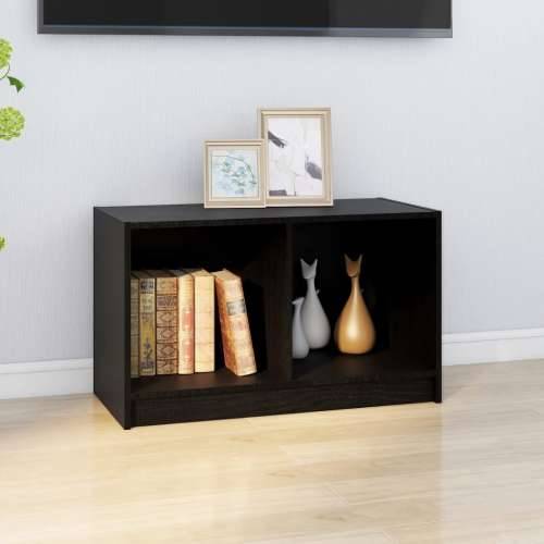 TV ormarić crni 70 x 33 x 42 cm od masivne borovine Crna 1 Cijena
