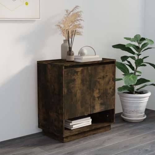 Komoda boja dimljenog hrasta 70x41x75 cm od konstruiranog drva - Dimljeni hrast 1 Cijena