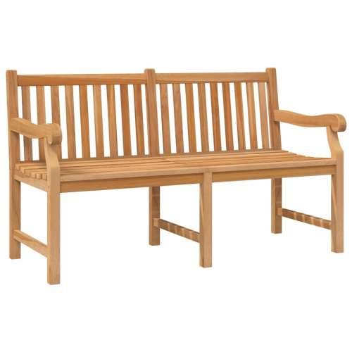Vrtna klupa 150 cm od masivne tikovine - 150 x 69 x 92 cm 1 Cijena