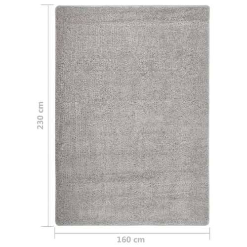 Čupavi tepih svjetlosivi 160 x 230 cm protuklizni Cijena