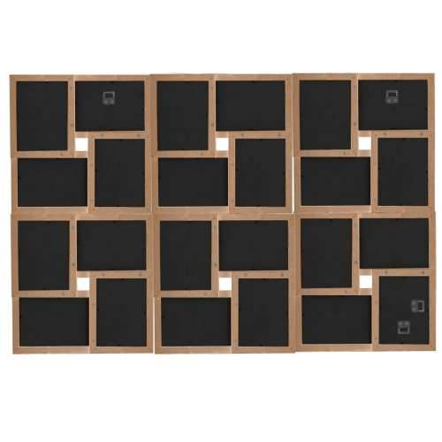 Okvir za 24 fotografije (13 x 18 cm) svjetlosmeđi MDF - Svjetlosmeđa 24 x (13 x 18 cm) 1 Cijena