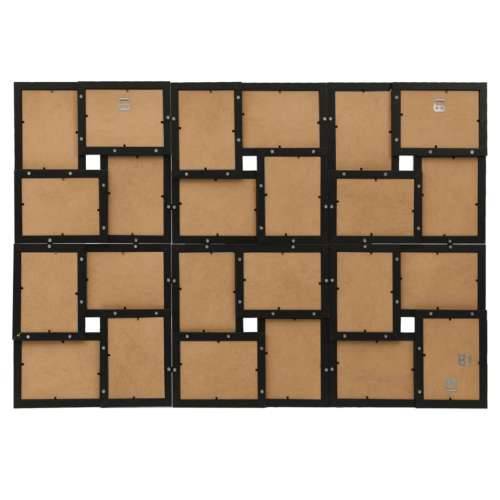 Okvir za 24 fotografije (10 x 15 cm) crni MDF - Crna 24 x (10 x 15 cm) 1 Cijena