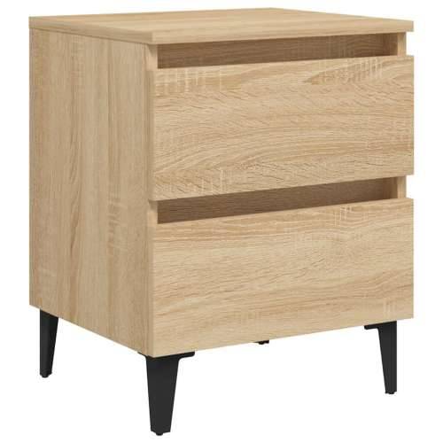 Noćni ormarići 2 kom boja hrasta 40x35x50 cm konstruirano drvo - sonoma hrast 2 Cijena