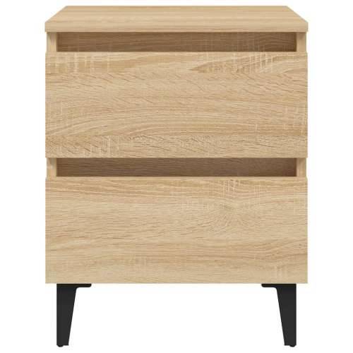 Noćni ormarići 2 kom boja hrasta 40x35x50 cm konstruirano drvo - sonoma hrast 2 Cijena