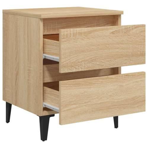 Noćni ormarići 2 kom boja hrasta 40x35x50 cm konstruirano drvo - sonoma hrast 2 Cijena