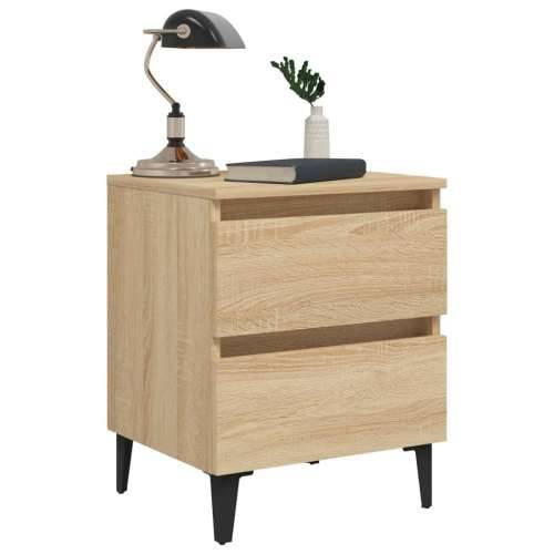 Noćni ormarići 2 kom boja hrasta 40x35x50 cm konstruirano drvo - sonoma hrast 2 Cijena