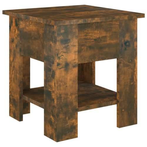 Stolić za kavu boja hrasta 40 x 40 x 42 cm konstruirano drvo - Dimljeni hrast 40 x 40 x 42 cm 1 Cijena