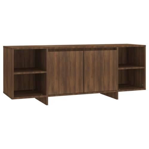 TV ormarić boja smeđeg hrasta 130 x 35 x 50 cm od iverice - Smeđi hrast 1 Cijena