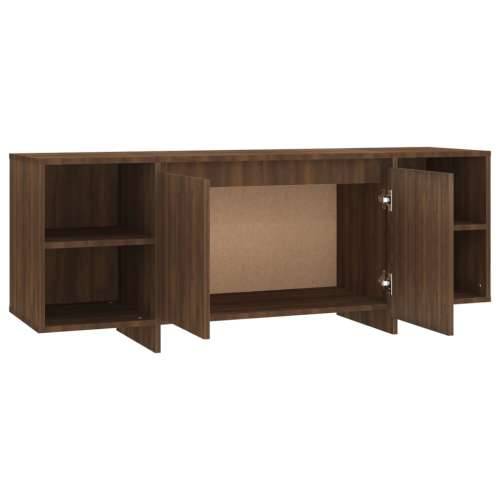 TV ormarić boja smeđeg hrasta 130 x 35 x 50 cm od iverice - Smeđi hrast 1 Cijena