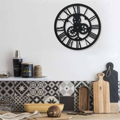 325168 Wall Clock Black 30 cm Acrylic - Crna Cijena