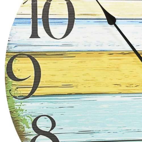 325185 Wall Clock Multicolour 60 cm MDF Cijena