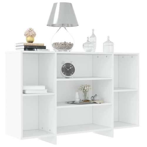 Komoda bijela 120 x 30 x 75 cm od konstruiranog drva - Bijela 1 Cijena