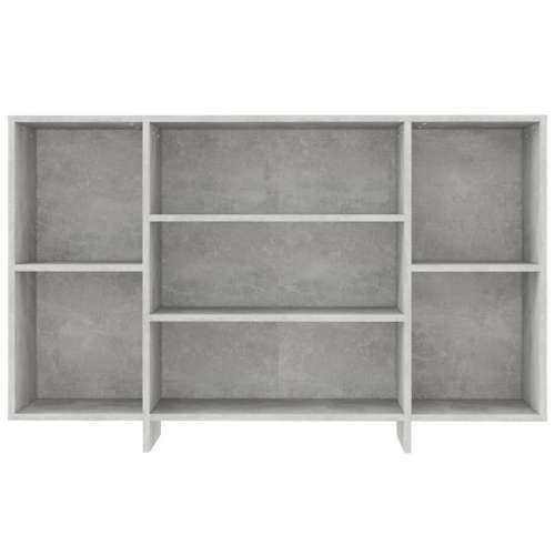 Komoda siva boja betona 120 x 30 x 75 cm od konstruiranog drva - Beton siva 1 Cijena