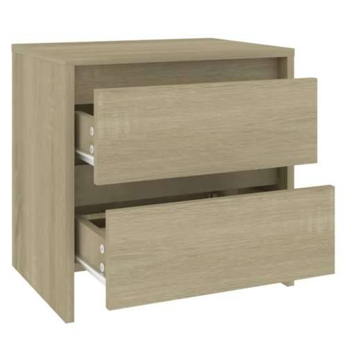Noćni ormarić boja hrasta 45 x 34,5 x 44,5 cm konstruirano drvo - sonoma hrast 1 Cijena