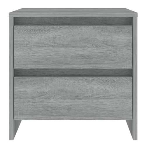 Noćni ormarić boja hrasta 45 x 34,5 x 44,5 cm konstruirano drvo Sivi hrast sonoma 1 Cijena