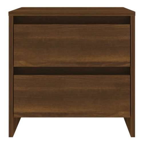 Noćni ormarić boja hrasta 45 x 34,5 x 44,5 cm konstruirano drvo - Smeđi hrast 1 Cijena