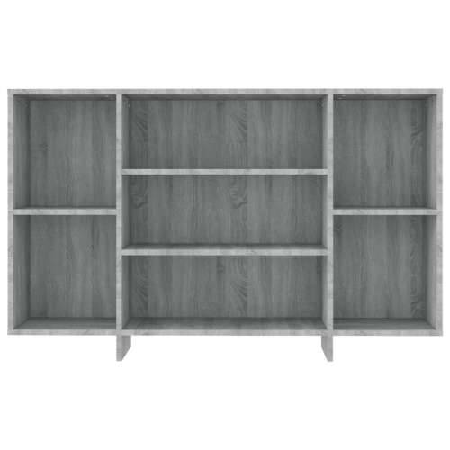 Komoda siva boja hrasta 120 x 30 x 75 cm od konstruiranog drva - Sivi hrast sonoma 1 Cijena