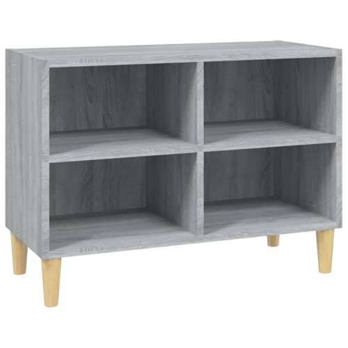 TV ormarić s nogama od drva boja hrasta sonome 69,5x30x50 cm Sivi hrast sonoma 1 69.5 cm Cijena