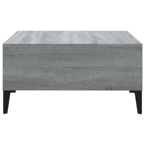Stolić za kavu siva boja hrasta 60x60x30 cm konstruirano drvo - Sivi hrast sonoma 1 Cijena