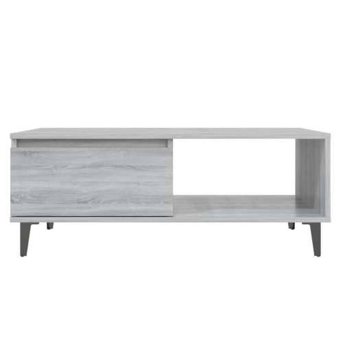 Stolić za kavu siva boja hrasta 90x60x35 cm konstruirano drvo - Sivi hrast sonoma 1 Cijena