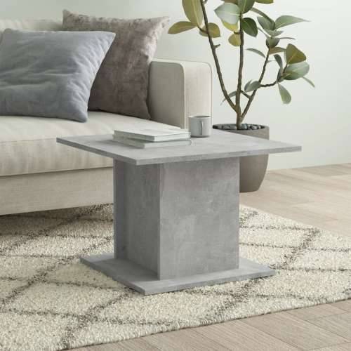 Stolić za kavu boja betona 55,5x55,5x40 cm konstruirano drvo - Beton siva 55.5 x 55.5 x 40 cm 1 Cijena