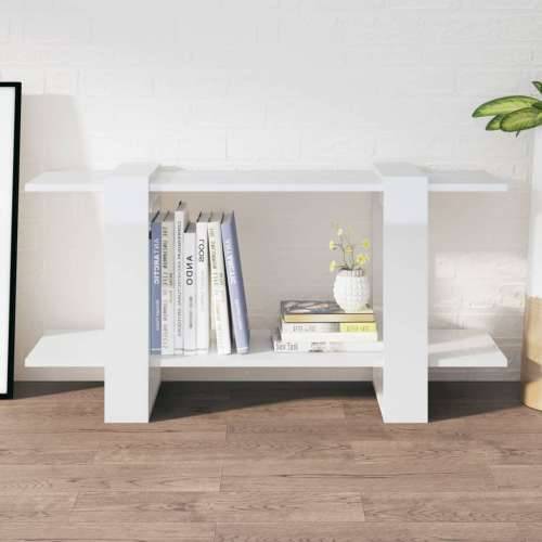 Ormarić za knjige sjajni bijeli 100x30x51 cm konstruirano drvo Visoko sjajno bijela 1 Cijena
