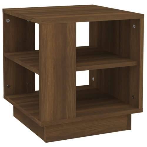 Stolić za kavu smeđi hrast 40 x 40 x 43 cm konstruirano drvo - Smeđi hrast 40 x 40 x 43 cm 1 Cijena