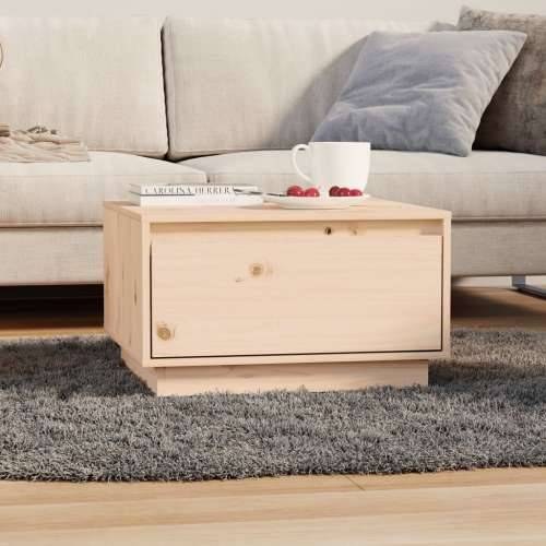 Stolić za kavu 55 x 56 x 32 cm od masivne borovine - Smeđa 1 Cijena