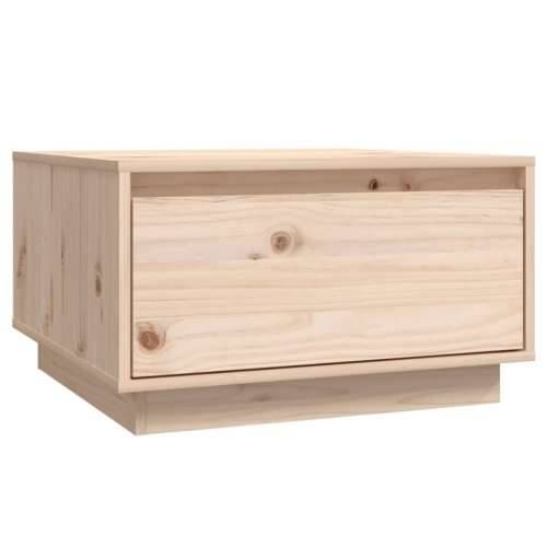Stolić za kavu 55 x 56 x 32 cm od masivne borovine - Smeđa 1 Cijena