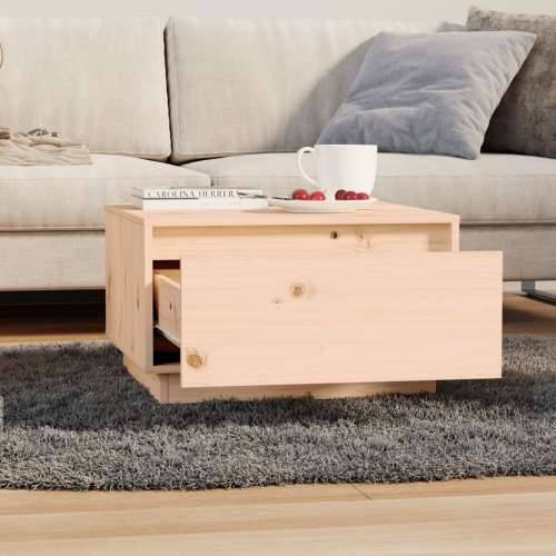 Stolić za kavu 55 x 56 x 32 cm od masivne borovine - Smeđa 1 Cijena