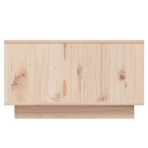 Stolić za kavu 55 x 56 x 32 cm od masivne borovine - Smeđa 1 Cijena