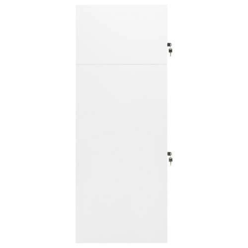 Ormarić za sedla bijeli 53 x 53 x 140 cm čelični    - Bijela 53 x 53 x 140 cm Cijena