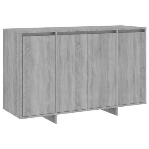 Komoda boja sivog hrasta sonome 120x41x75 cm konstruirano drvo - Sivi hrast sonoma 1 Cijena