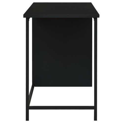 Industrijski radni stol s ladicama crni 105x52x75 cm čelični Cijena
