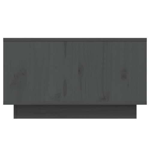 Stolić za kavu sivi 55 x 56 x 32 cm od masivne borovine - Siva 1 Cijena