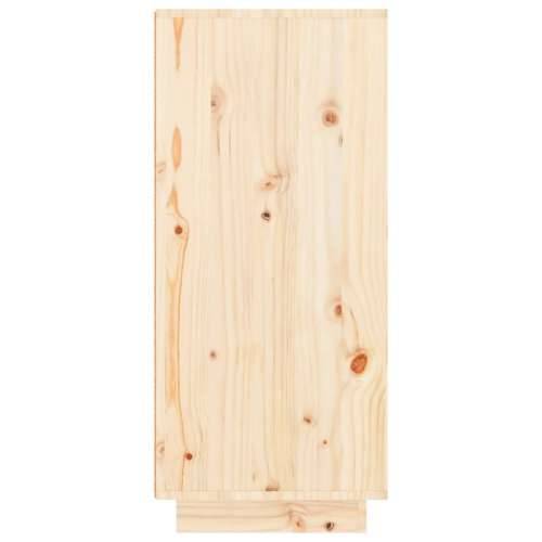 Ormarić za cipele 60 x 35 x 80 cm od masivne borovine - Prirodna 1 Cijena