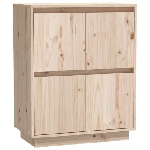 Komoda 60 x 34 x 75 cm od masivne borovine - Smeđa 1 Cijena
