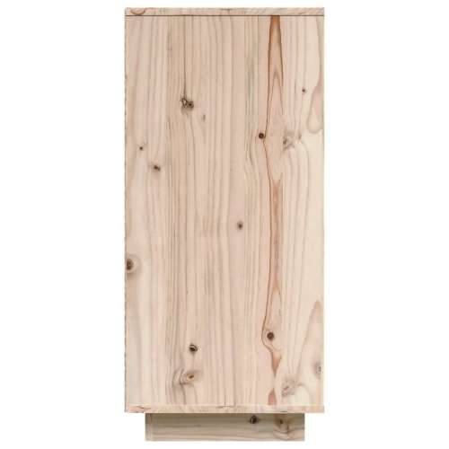 Komoda 60 x 34 x 75 cm od masivne borovine - Smeđa 1 Cijena