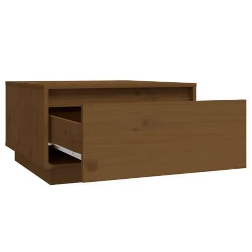 Stolić za kavu boja meda 55 x 56 x 32 cm od masivne borovine - boja meda 1 Cijena