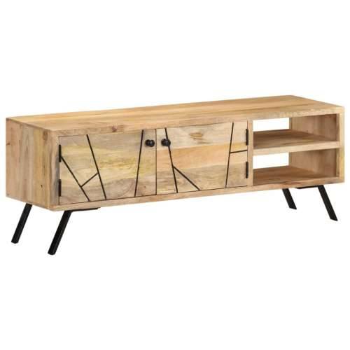 TV ormarić 110 x 30 x 40 cm od masivnog drva manga  Cijena