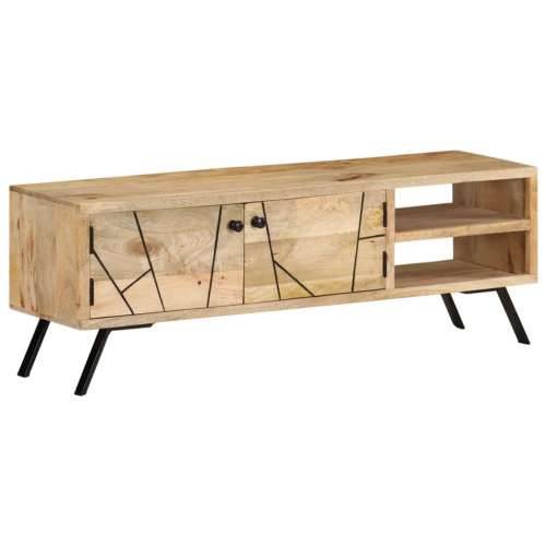 TV ormarić 110 x 30 x 40 cm od masivnog drva manga  Cijena