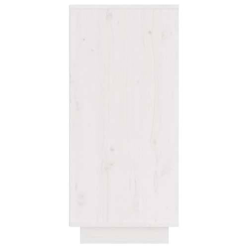 Komode 2 kom bijele 31,5 x 34 x 75 cm od masivne borovine - Bijela 2 Cijena