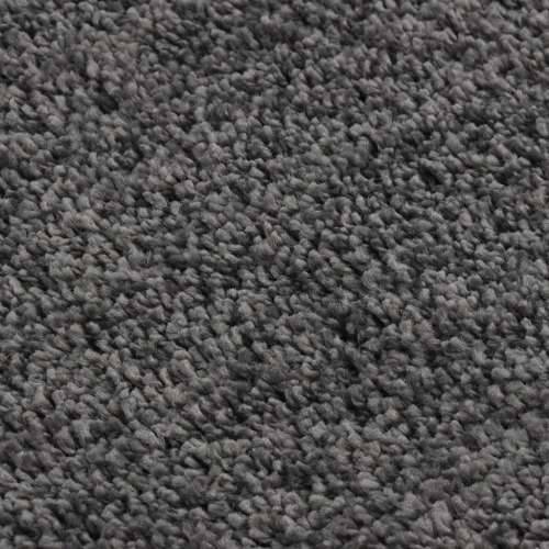 Čupavi tepih tamnosivi 120 x 170 cm protuklizni Cijena
