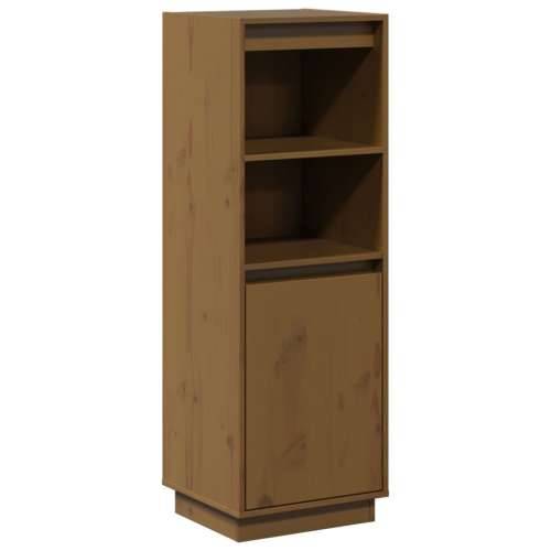 Visoka komoda boja meda 37 x 34 x 110 cm od masivne borovine boja meda 1 Cijena